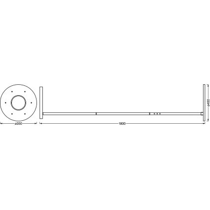 Ledvance - LED Himmennettävä lattialamppu SUN@HOME LED/36W/230V 2200-5000K CRI 95 Wi-Fi