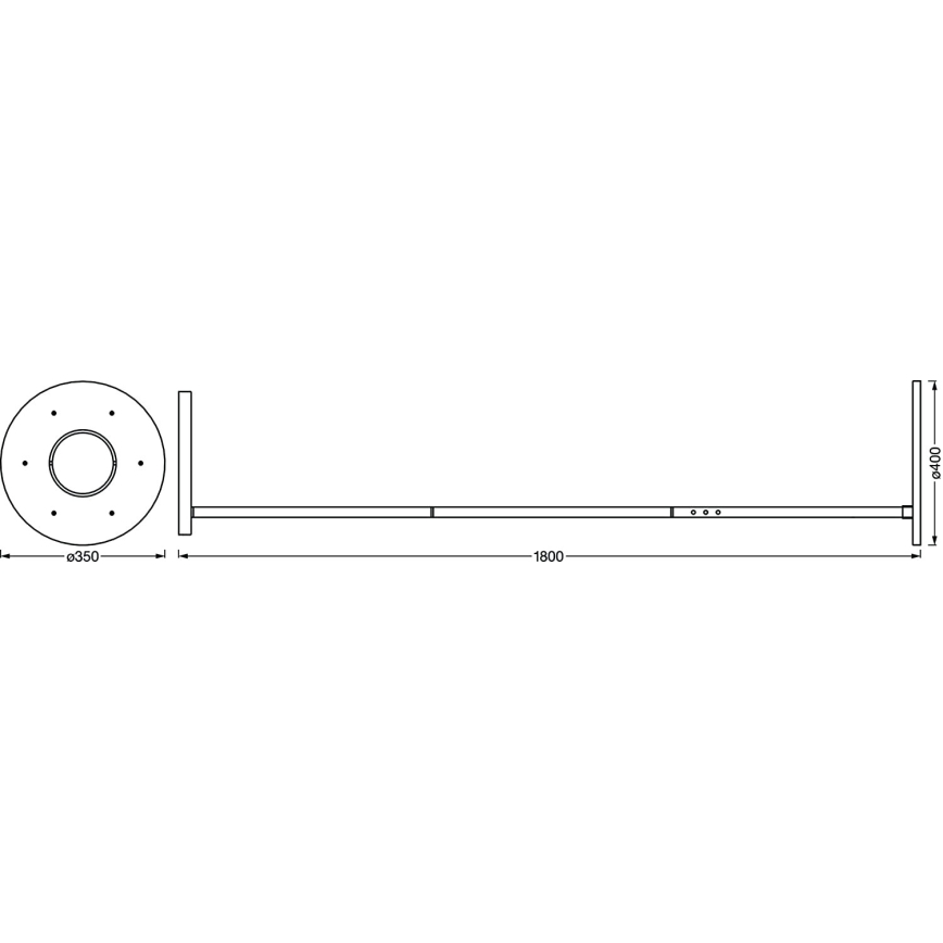 Ledvance - LED Himmennettävä lattialamppu SUN@HOME LED/36W/230V 2200-5000K CRI 95 Wi-Fi