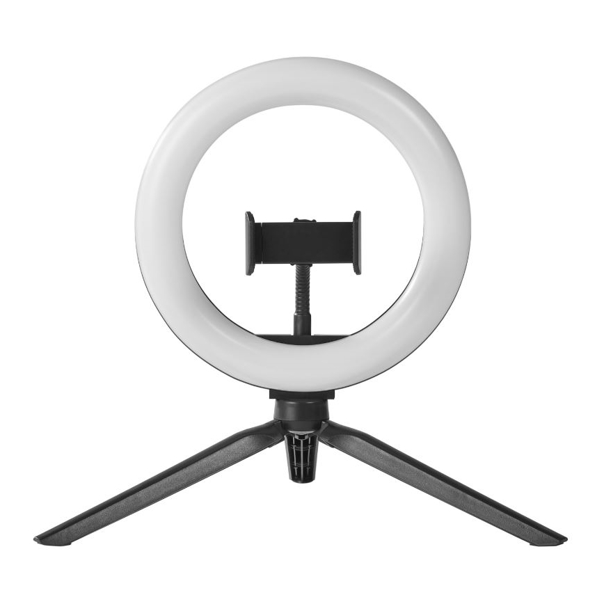 Ledvance - Himmennettävä LED-pöytävalaisin telineen kanssa ja pidike vloggaamiseen LED/5,5W/USB 3000/4000/6500K