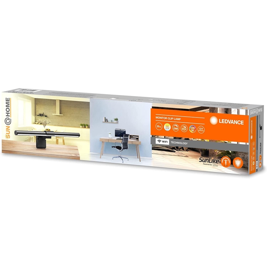 Ledvance - LED Himmennettävä näytön valaistus SUN@HOME LED/2,5W/5V 2200-5000K CRI 95 Wi-Fi
