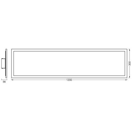 Ledvance - LED Himmennettävä paneeli SUN@HOME LED/35W/230V 2200-5000K CRI 95 Wi-Fi