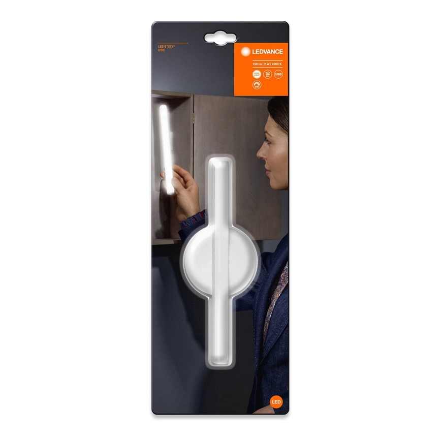 Ledvance - LED-himmennettävä peilivalo LEDSTIXX LED / 2W / Li-Ion IP44 CRI 90