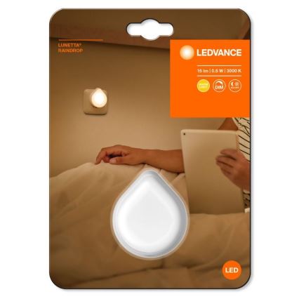 Ledvance - LED Himmennettävä pistorasiavalo LUNETTA LED/0,5W/230V
