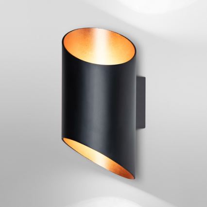 Ledvance - LED Himmennettävä seinävalo SMART+ CYLINDRO LED/12W/230V 3000-6500K Wi-Fi musta