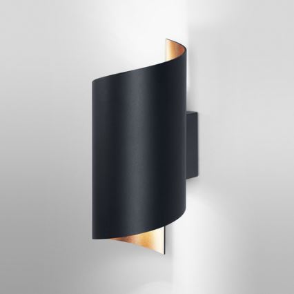 Ledvance - LED Himmennettävä seinävalo SMART+ TWIST LED/12W/230V 3000-6500K Wi-Fi musta