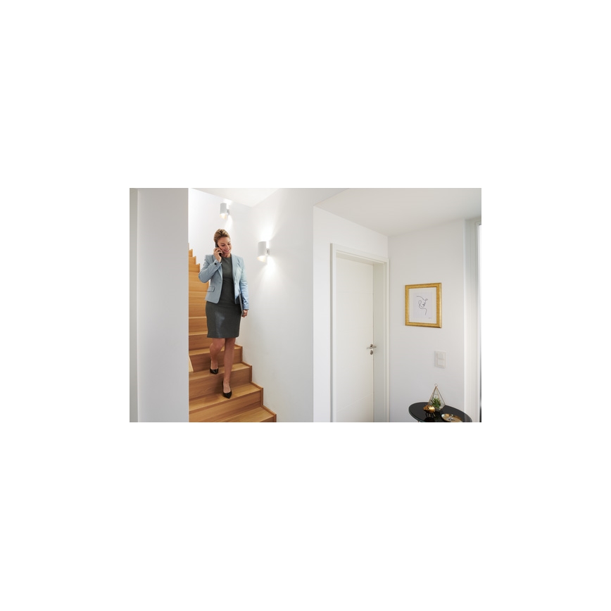 Ledvance - LED Himmennettävä seinävalo SMART+ TWIST LED/12W/230V 3000-6500K Wi-Fi valkoinen