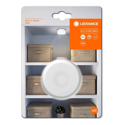 Ledvance - LED Himmennettävä suuntaus kevyt DOT-IT LED/0,45W/5V 500 mAh