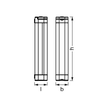 Ledvance - LED Himmennettävä suuntaus kevyt LINEAR LED/6,9W/5V 2200 mAh IP54