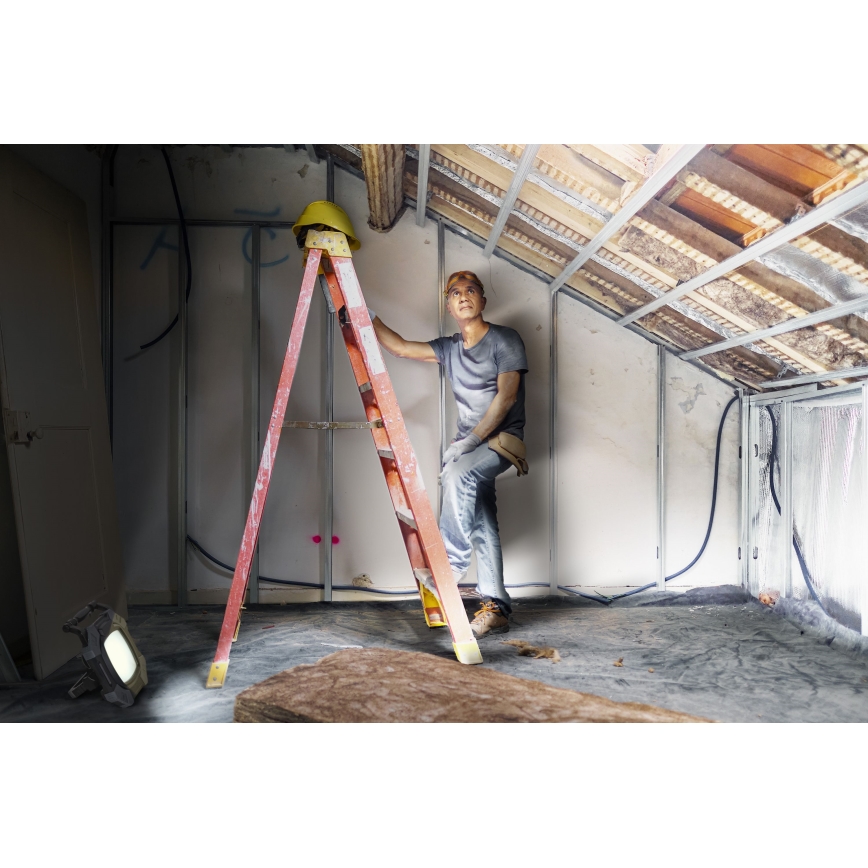 Ledvance - LED Himmennettävä työ kevyt kahdella pistokkeella WORKLIGHT VALUE LED/60W/230V IP54