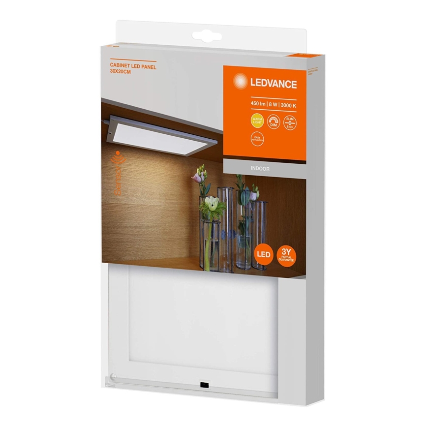 Ledvance - LED himmennettävä työtasovalo anturilla CABINET LED/8W/230V 3000K