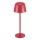 Ledvance - LED Himmennettävä ulko rechargeable lamppu TABLE LED/2,5W/5V IP54 punainen
