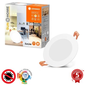 Ledvance - LED Himmennettävä upotettava valo SUN@HOME LED/8W/230V 2200-5000K CRI 95 Wi-Fi