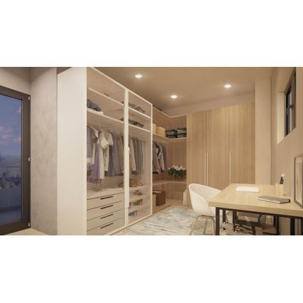 Ledvance - LED Himmennettävä upotettava valo SUN@HOME LED/8W/230V 2200-5000K CRI 95 Wi-Fi