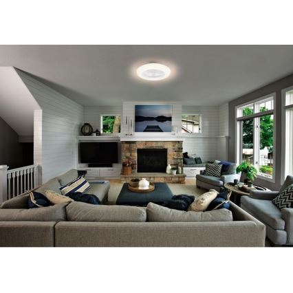 Ledvance - LED Himmennettävä kattovalo tuulettimella  SMART+ LED/35W/230V Wi-Fi 3000-6500K + kauko-ohjain