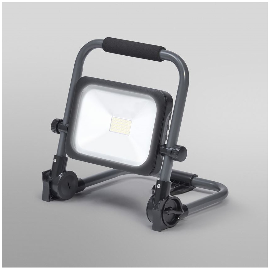 Ledvance - LED Himmennettävä ulko rechargeable valonheitin WORKLIGHT BATTERY LED/20W/5V IP54