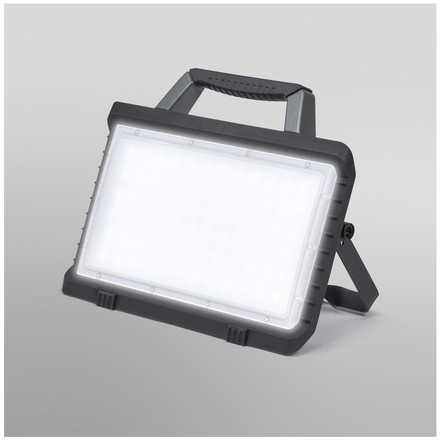 Ledvance - LED Himmennettävä ulko rechargeable valonheitin WORKLIGHT BATTERY LED/26W/5V IP54