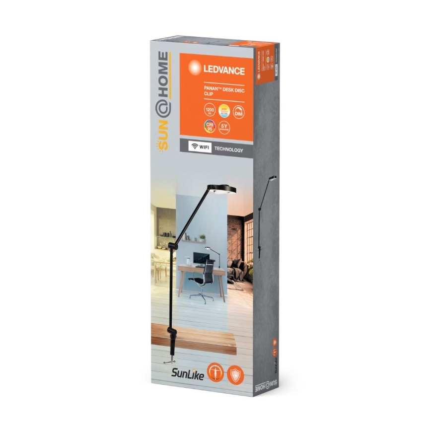 Ledvance - LED-himmennyslamppu pidikkeellä SUN@HOME LED/15W/230V 2200-5000K CRI 95 Wi-Fi