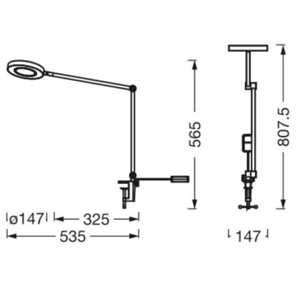 Ledvance - LED-himmennyslamppu pidikkeellä SUN@HOME LED/15W/230V 2200-5000K CRI 95 Wi-Fi