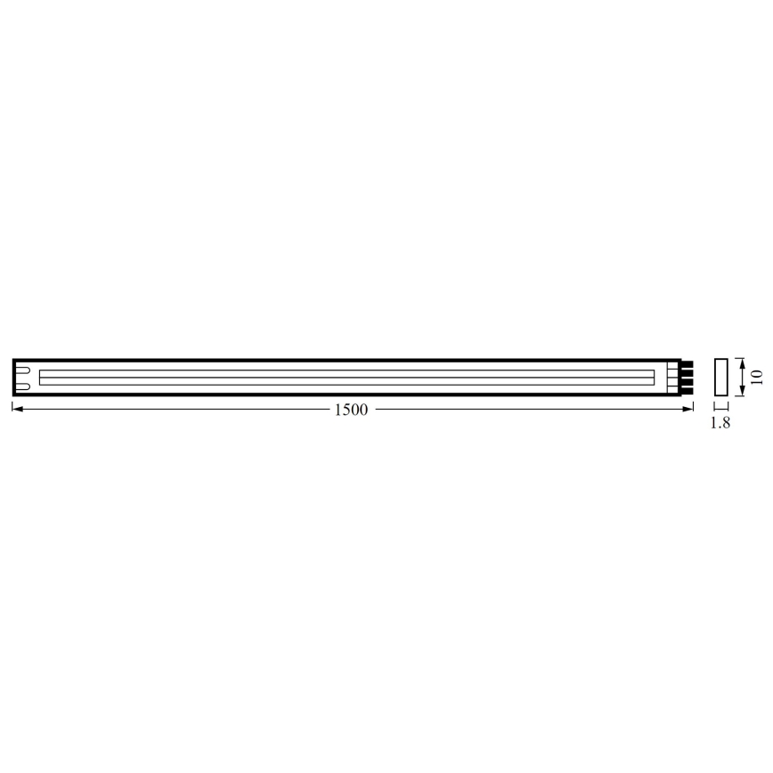 Ledvance - LED-himmennysnauha FLEX COB 1,5m LED/13W/230V 2700-6500K + kauko-ohjaus