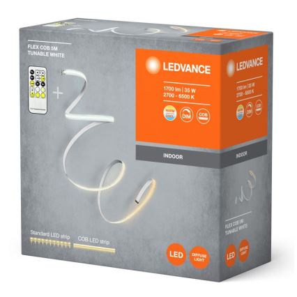 Ledvance - LED-himmennysnauha FLEX COB 5m LED/35W/230V 2700-6500K + kauko-ohjaus