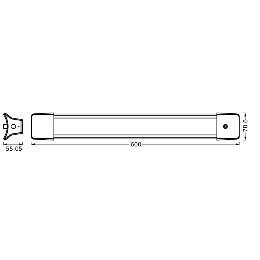 Ledvance - LED Kattokruunu ketjussa OFFICE LINE LED/24W/230V 4000K