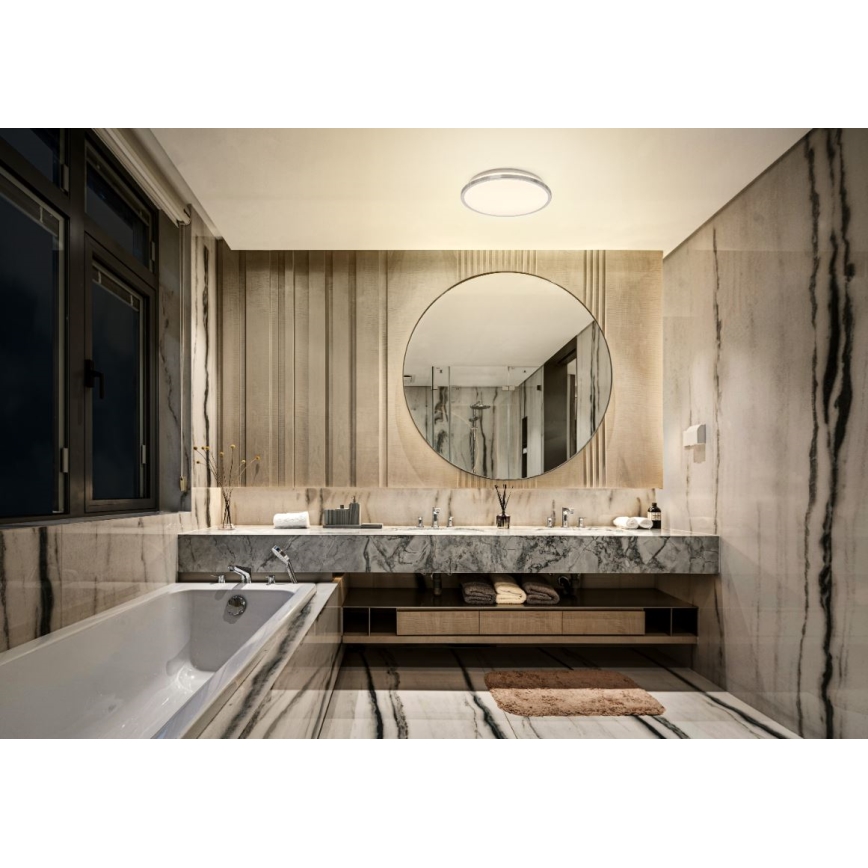 Ledvance - LED-kattovalaisin kylpyhuoneeseen DISC LED/18W/230V 3000/4000K IP44