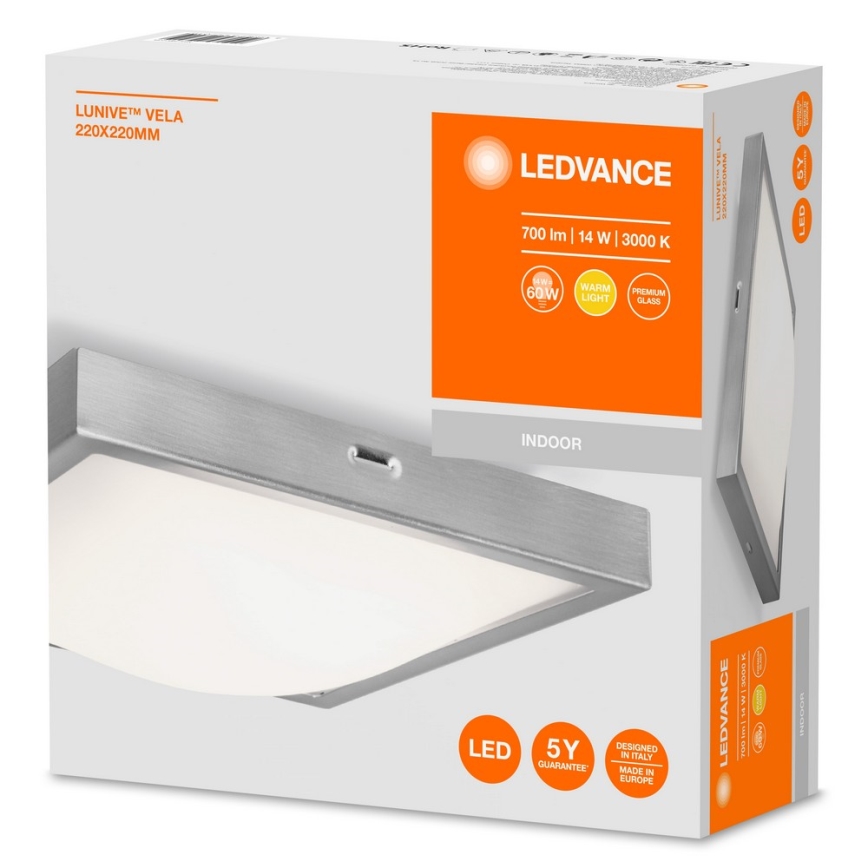 Ledvance - LED-kattovalaisin LUNIVE LED/14W/230V