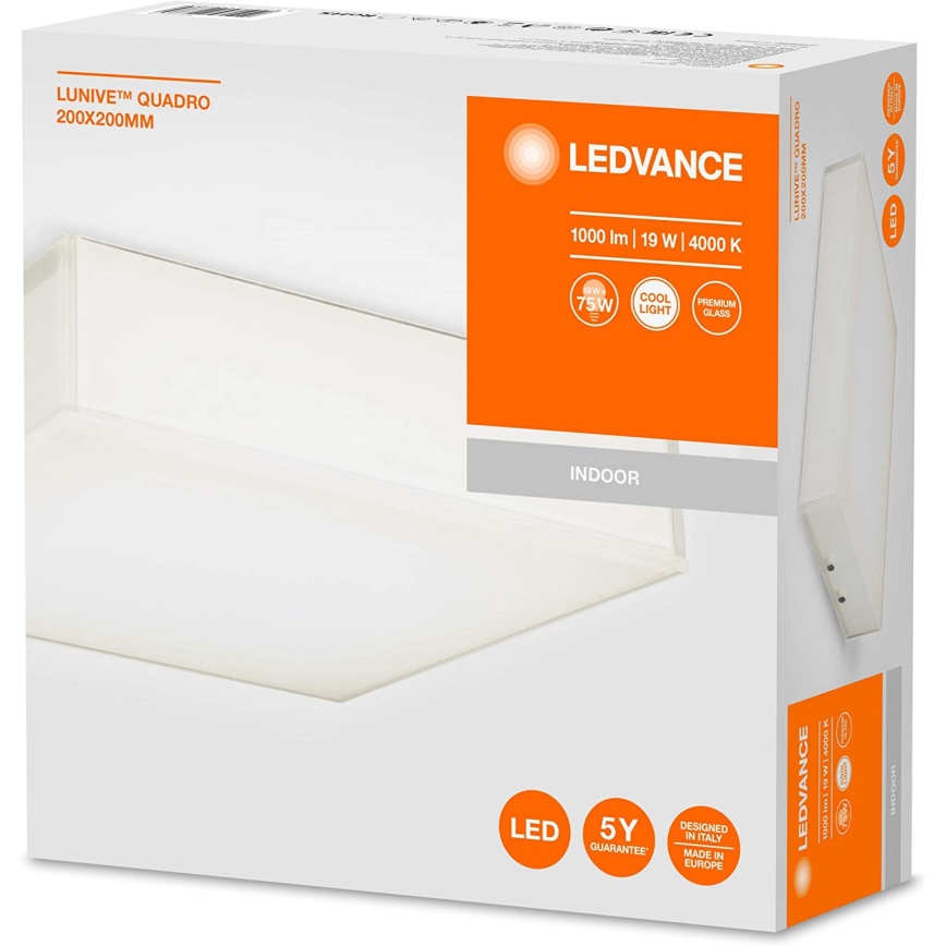 Ledvance - LED-kattovalaisin LUNIVE LED/19W/230V