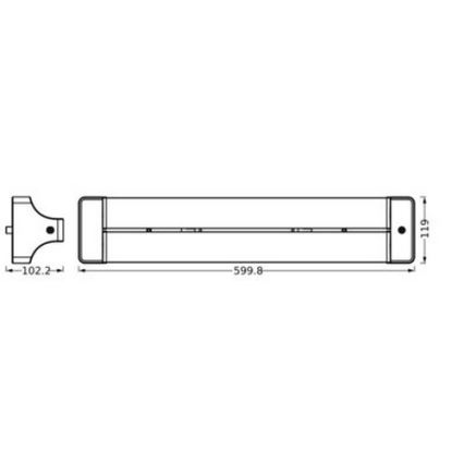 Ledvance - LED-kattovalaisin OFFICE LINE LED/24W/230V 60 cm