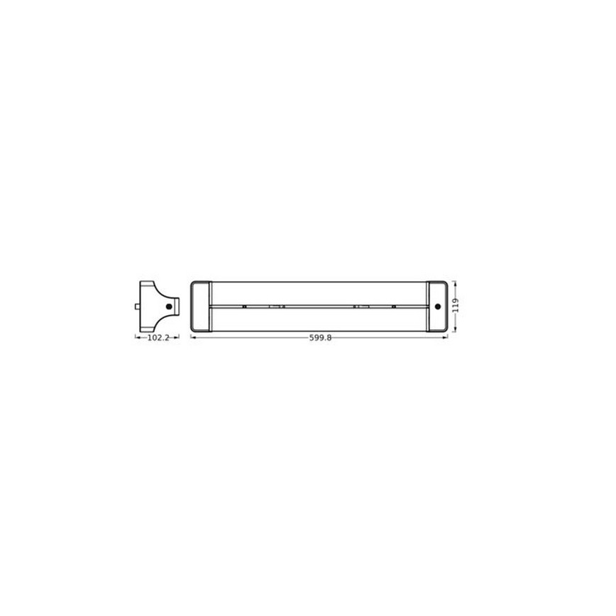 Ledvance - LED-kattovalaisin OFFICE LINE LED/24W/230V 60 cm