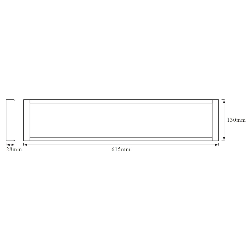 Ledvance - LED-kattovalaisin OFFICE LINE LED / 25W / 230V