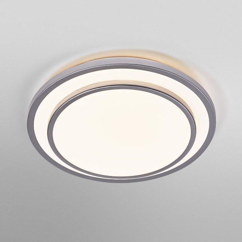 Ledvance - LED-kattovalaisin ORBIS BERLIN LED/16W/230V hopea