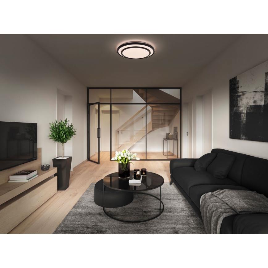 Ledvance - LED-kattovalaisin ORBIS BERLIN LED/16W/230V musta
