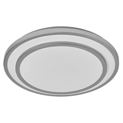 Ledvance - LED-kattovalaisin ORBIS BERLIN LED/24W/230V hopea