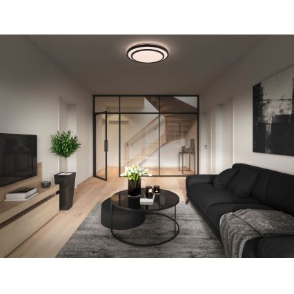 Ledvance - LED-kattovalaisin ORBIS BERLIN LED/24W/230V musta