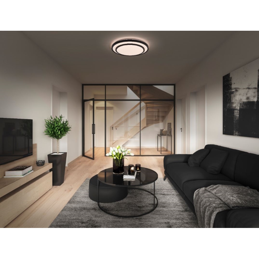 Ledvance - LED-kattovalaisin ORBIS BERLIN LED/24W/230V musta