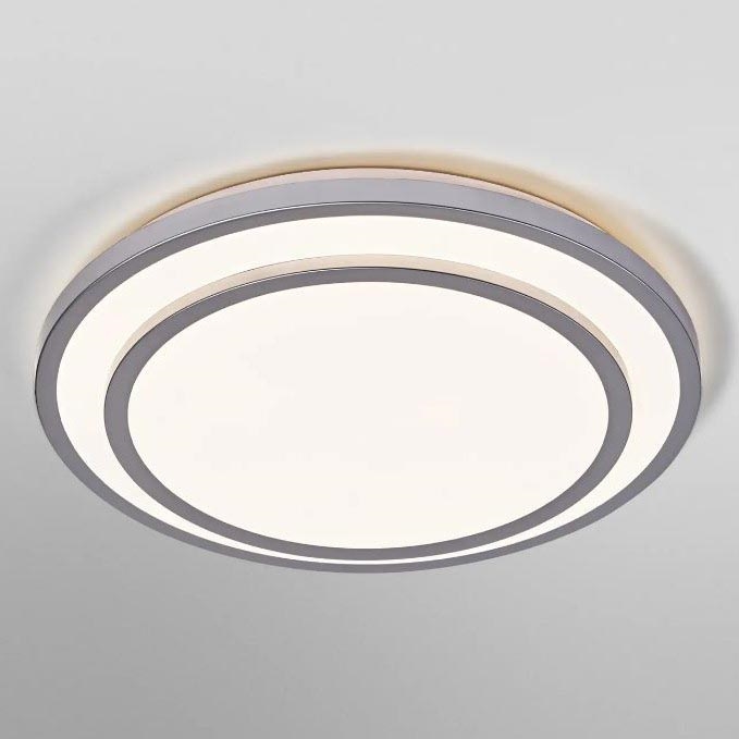 Ledvance - LED-kattovalaisin ORBIS BERLIN LED/36W/230V hopea