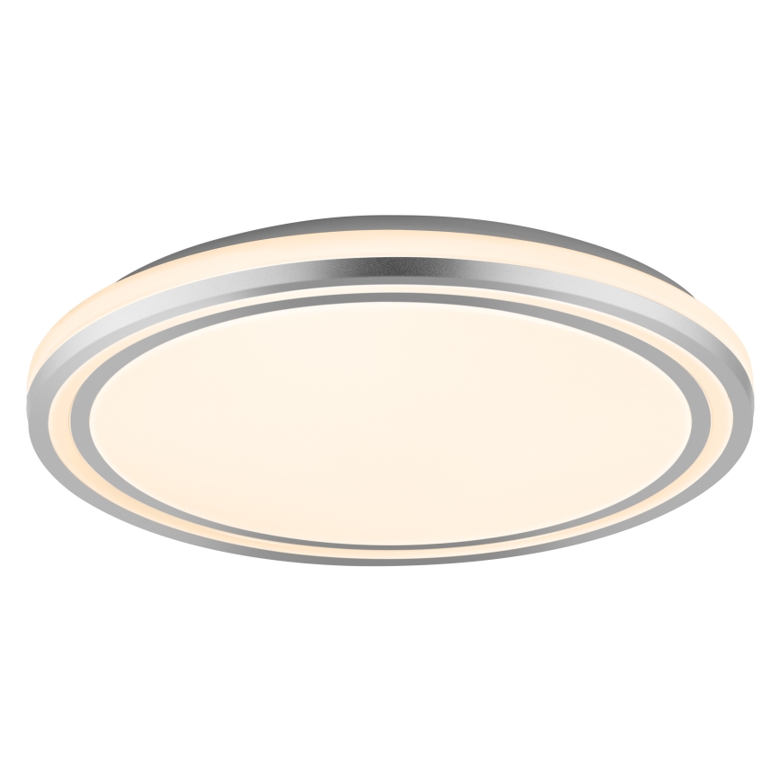 Ledvance - LED-kattovalaisin ORBIS HELMAN LED/16W/230V halkaisija 29,5 cm hopea