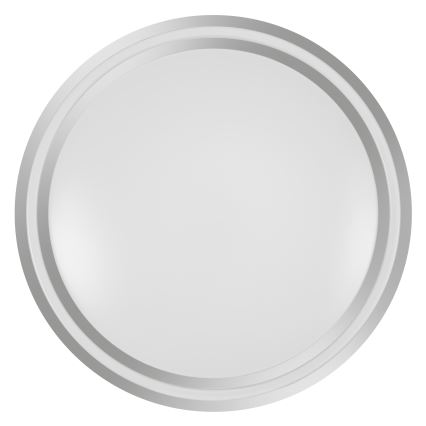 Ledvance - LED-kattovalaisin ORBIS HELMAN LED/16W/230V halkaisija 29,5 cm hopea