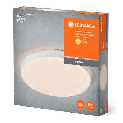 Ledvance - LED-kattovalaisin ORBIS LONDON LED/24W/230V valkoinen