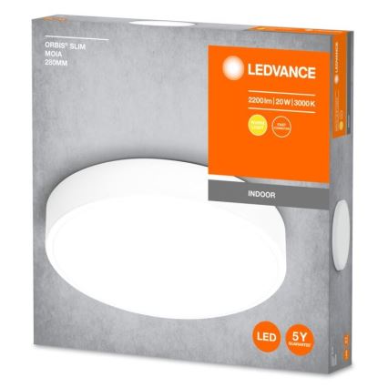 Ledvance - LED-kattovalaisin ORBIS SLIM LED/20W/230V valkoinen