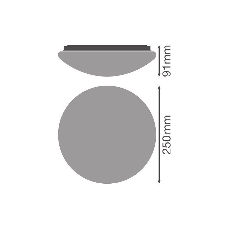 Ledvance - LED Kattovalo ESSENTIAL LED/13W/230V 3000K