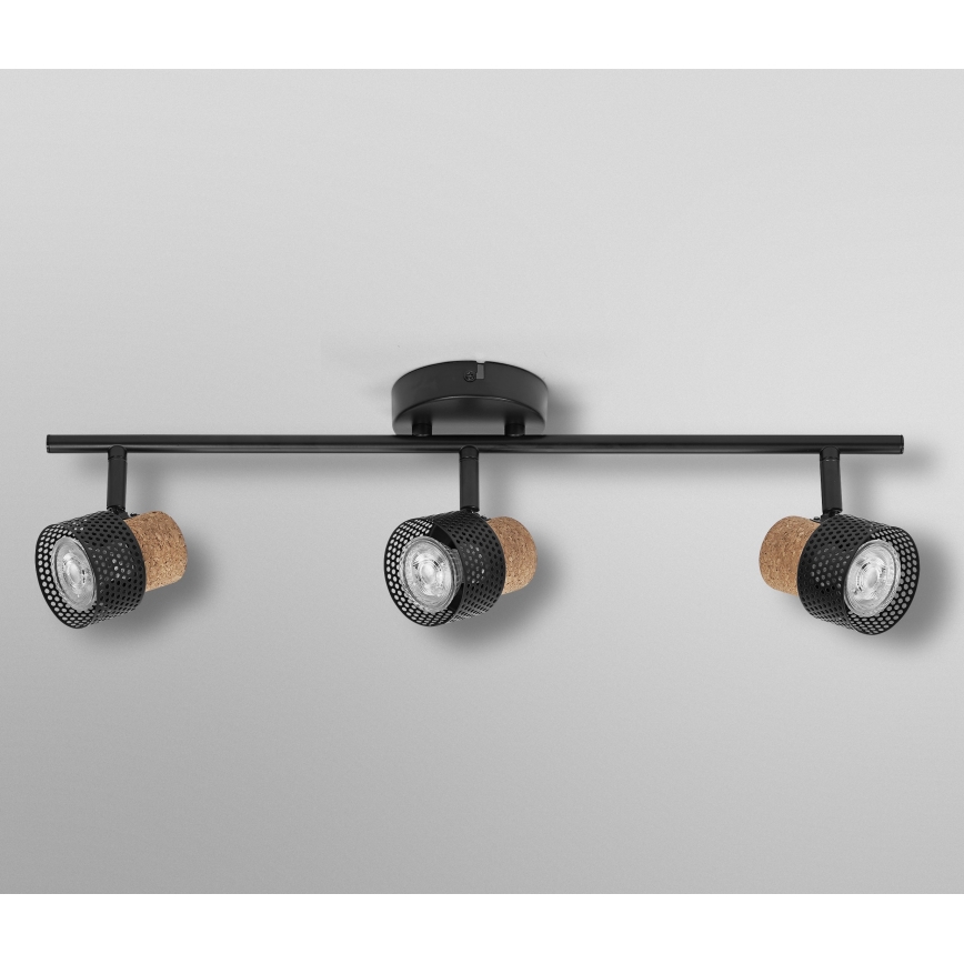 Ledvance - LED-kohdevalaisin DECOR CORK 3xGU10/3,4W/230V