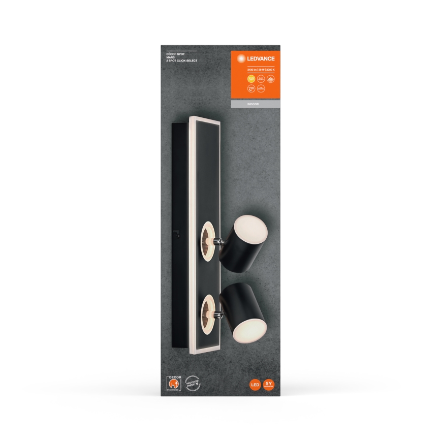 Ledvance - LED-kohdevalaisin DECOR MARS LED/29W/230V