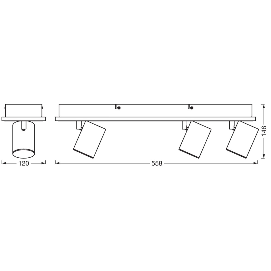 Ledvance - LED-kohdevalaisin DECOR MARS LED/41W/230V
