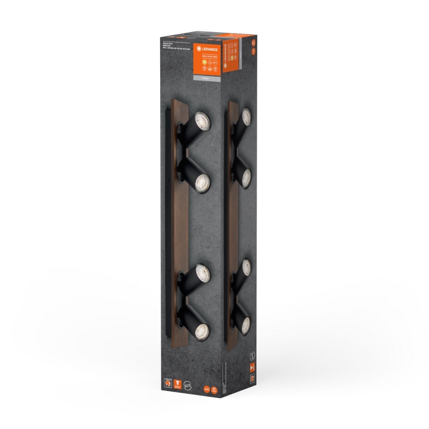 Ledvance - LED-kohdevalaisin DECOR MERCURY 4xGU10/3,4W/230V