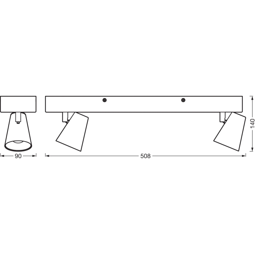 Ledvance - LED-kohdevalaisin DECOR NEPTUNE LED/20W/230V