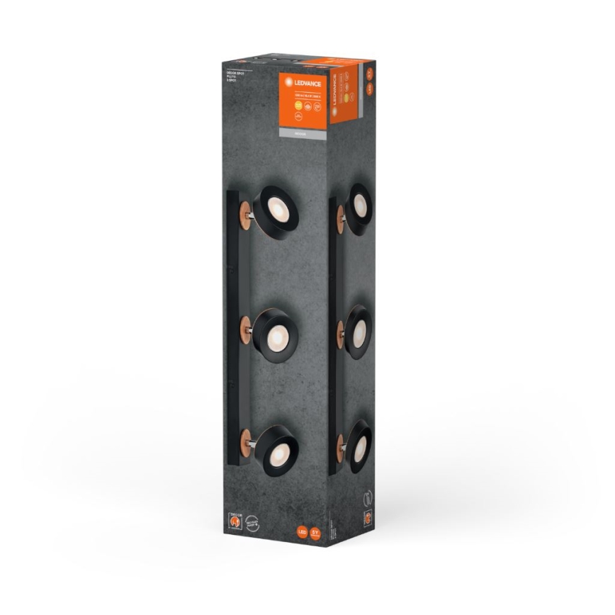 Ledvance - LED-kohdevalaisin DECOR PLUTO 3xLED/4,8W/230V