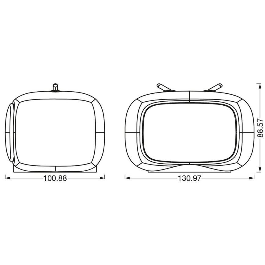 Ledvance - LED lasten kosketusyölamppua TOUCH LED/2,5W/5V