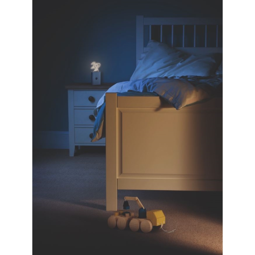 Ledvance - LED Lasten suuntaus kevyt anturilla NIGHTLUX LED/0,2W/4,5V 3000K